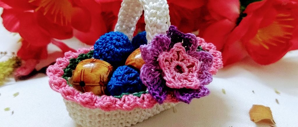 Mini Crochet Basket Avyastore